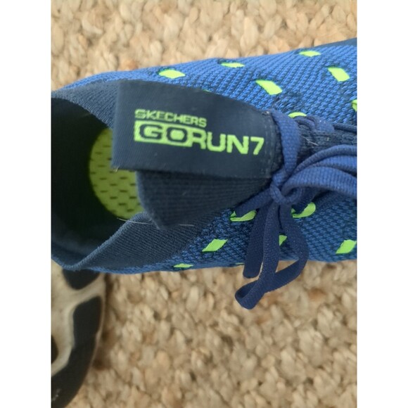 Skechers GOrun 7 Men's 9.5 Blue Daily Running Jogging Walking Comfort - Picture 7 of 9